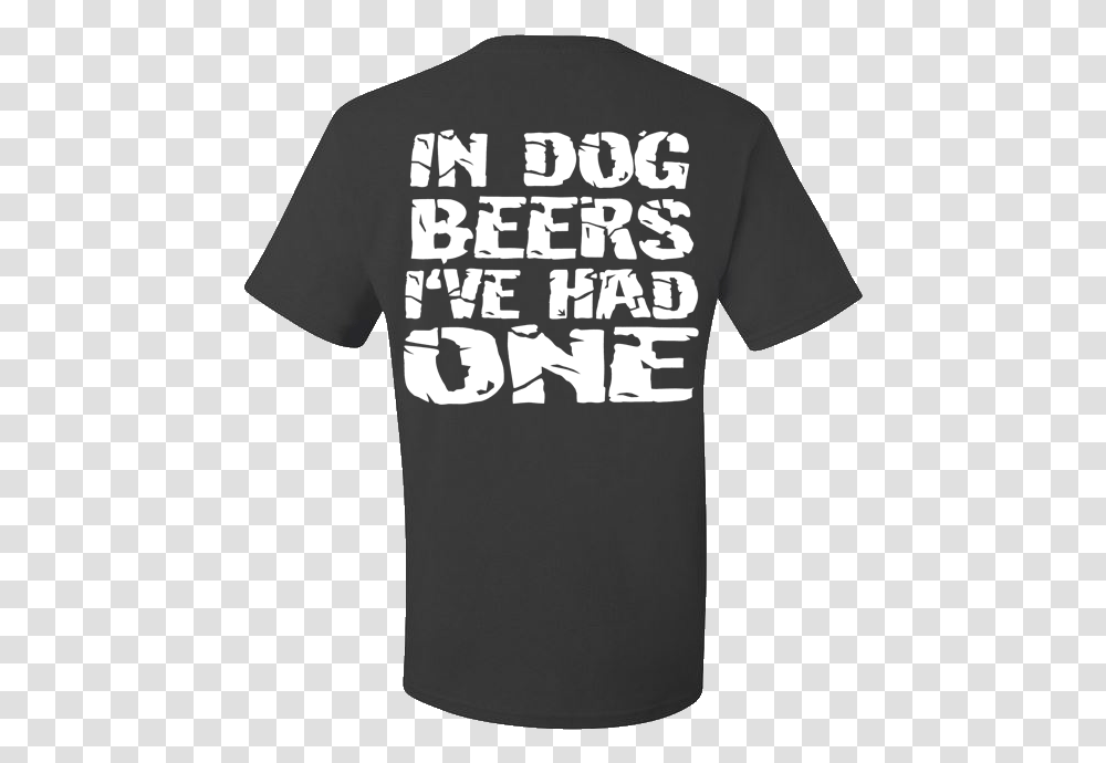 Dog Beers Back Sign Language Asl T Shirt Designs, Apparel, T-Shirt Transparent Png