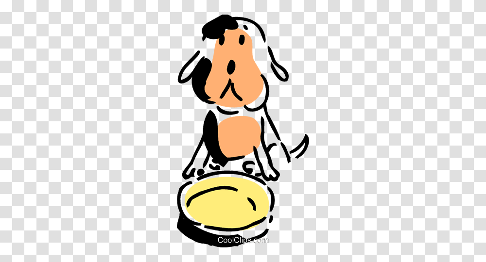 Dog Begging Clipart, Poster, Stencil Transparent Png