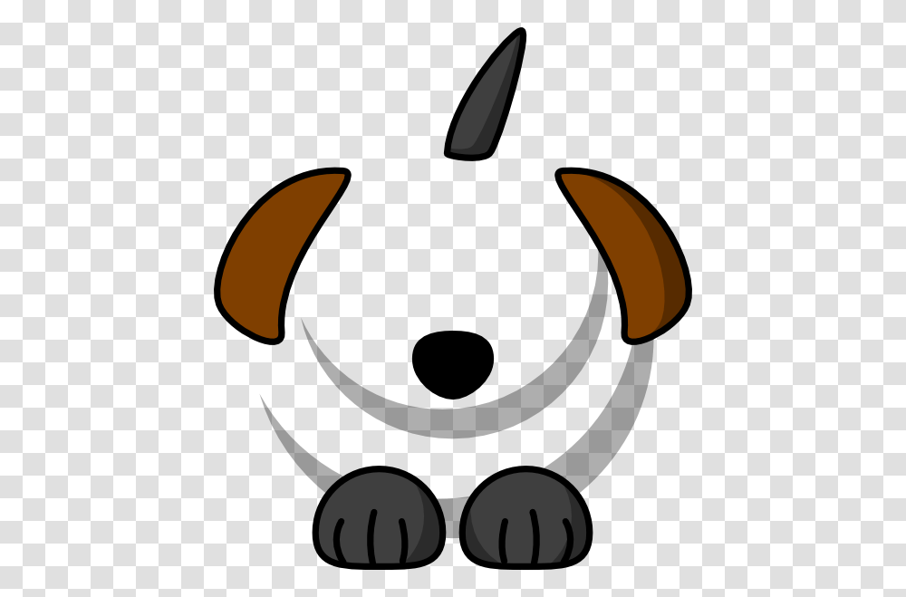 Dog Black Brown Ears Svg Clip Arts Dog Paw Cartoon, Stencil, Axe, Tool Transparent Png