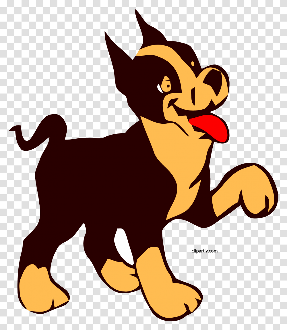 Dog Black Clipart Animated Dog Full Animated Dog Clipart Gif, Mammal, Animal, Pet, Person Transparent Png