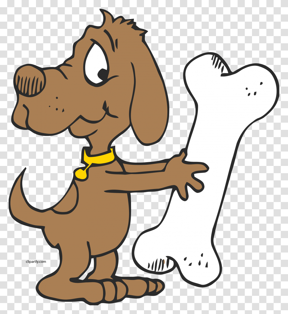 Dog Bone Clipart Dog And Bone, Outdoors, Animal, Nature, Mammal Transparent Png
