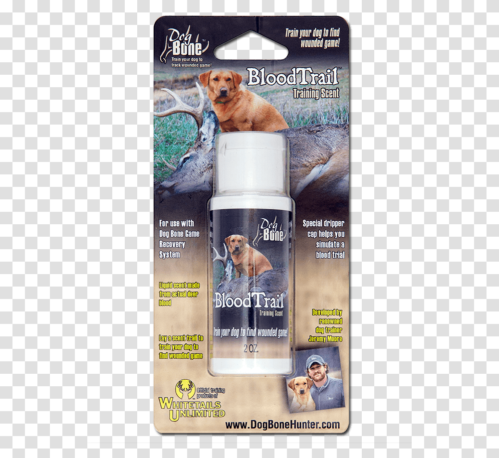 Dog Bone Deer Scent, Person, Human, Bottle, Cosmetics Transparent Png