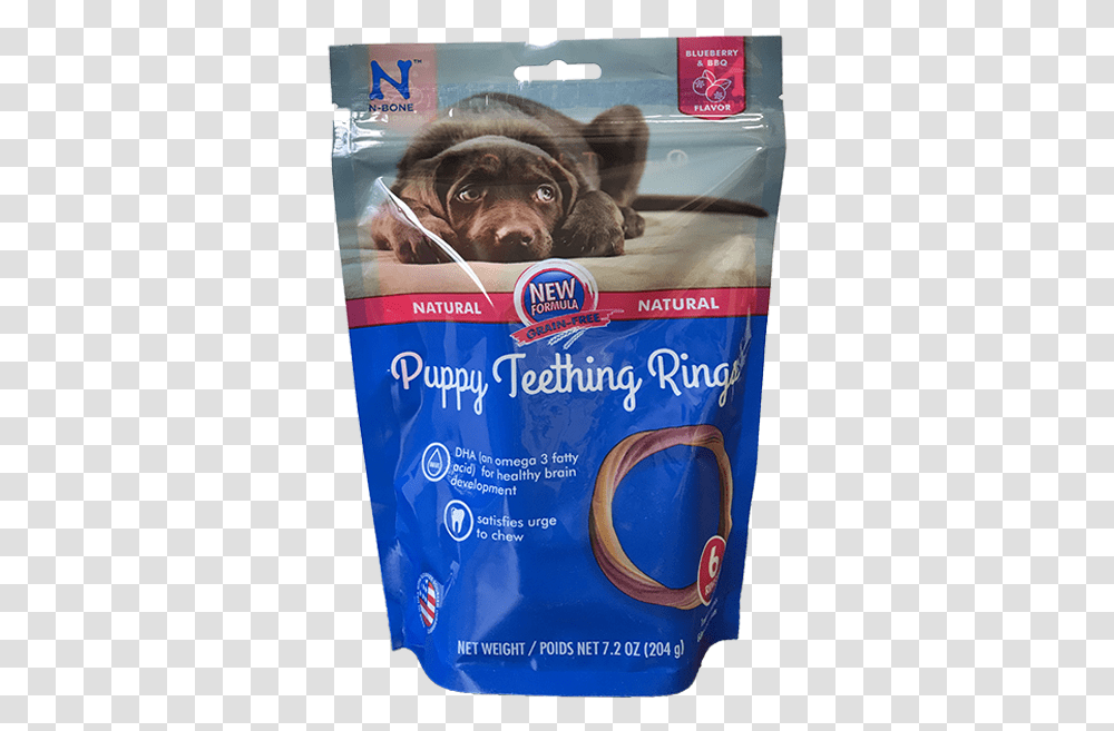 Dog Bone Nbone Puppy Teething Rings Blueberry & Bbq N Bone Puppy Teething Ring, Pet, Canine, Animal, Mammal Transparent Png