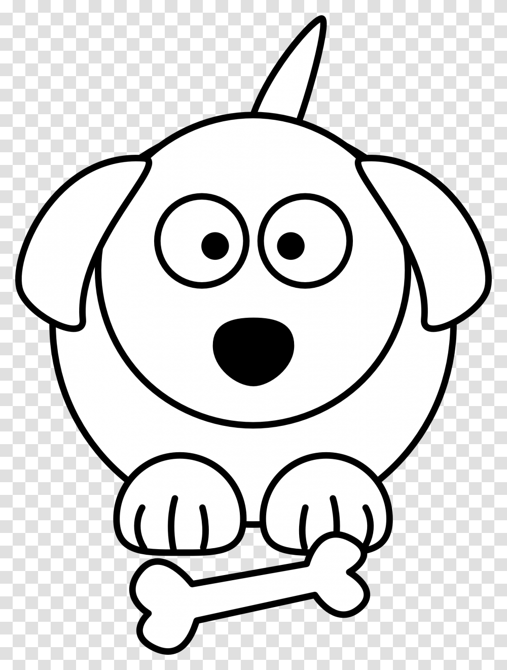 Dog Cartoon Drawing Clip Art, Stencil, Doodle, Toy Transparent Png