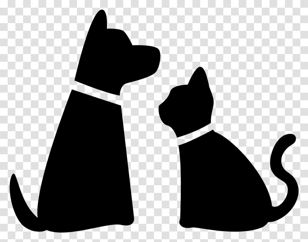 Dog Cat Silhouette, Gray, World Of Warcraft Transparent Png