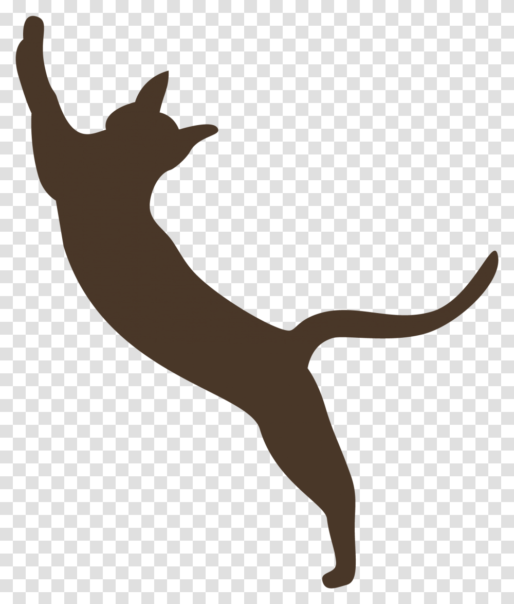 Dog Catches Something, Silhouette, Animal, Gecko, Lizard Transparent Png