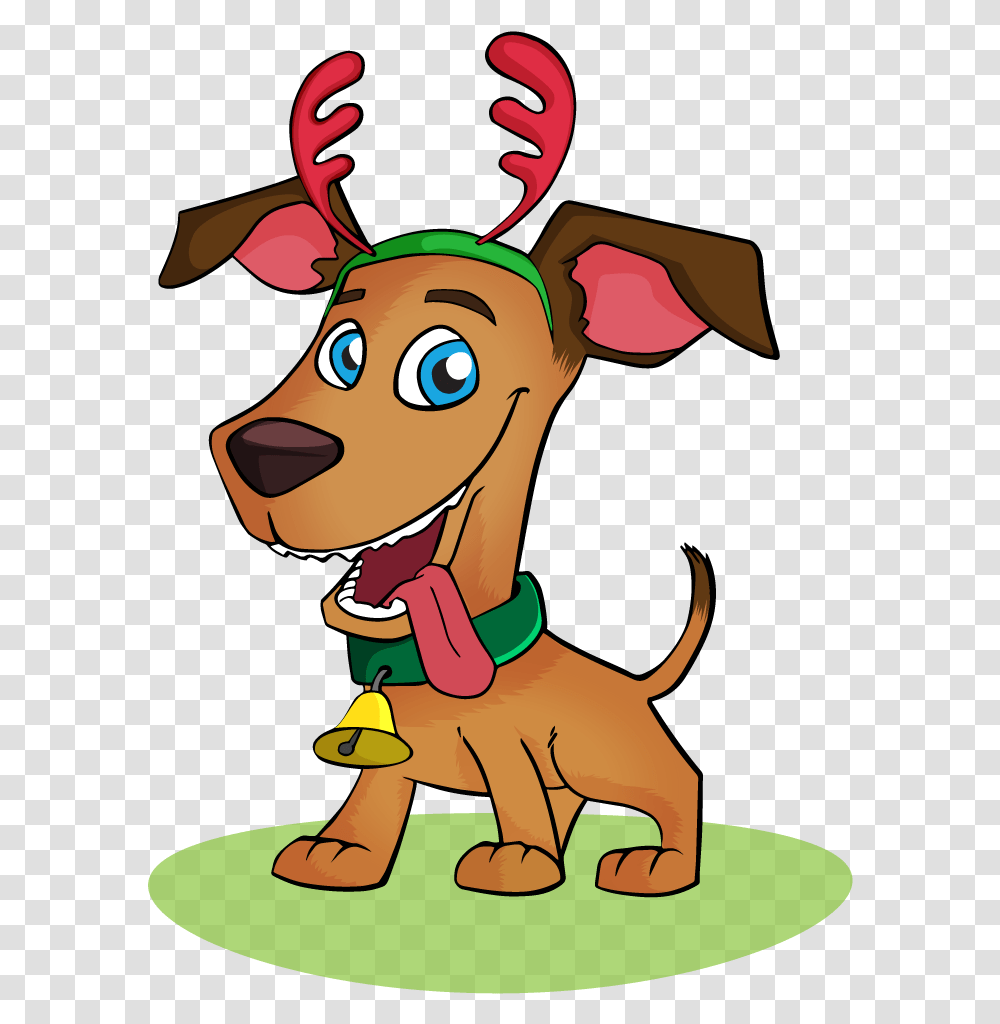 Dog Clip Art Dog Christmas Vector, Deer, Wildlife, Mammal, Animal Transparent Png