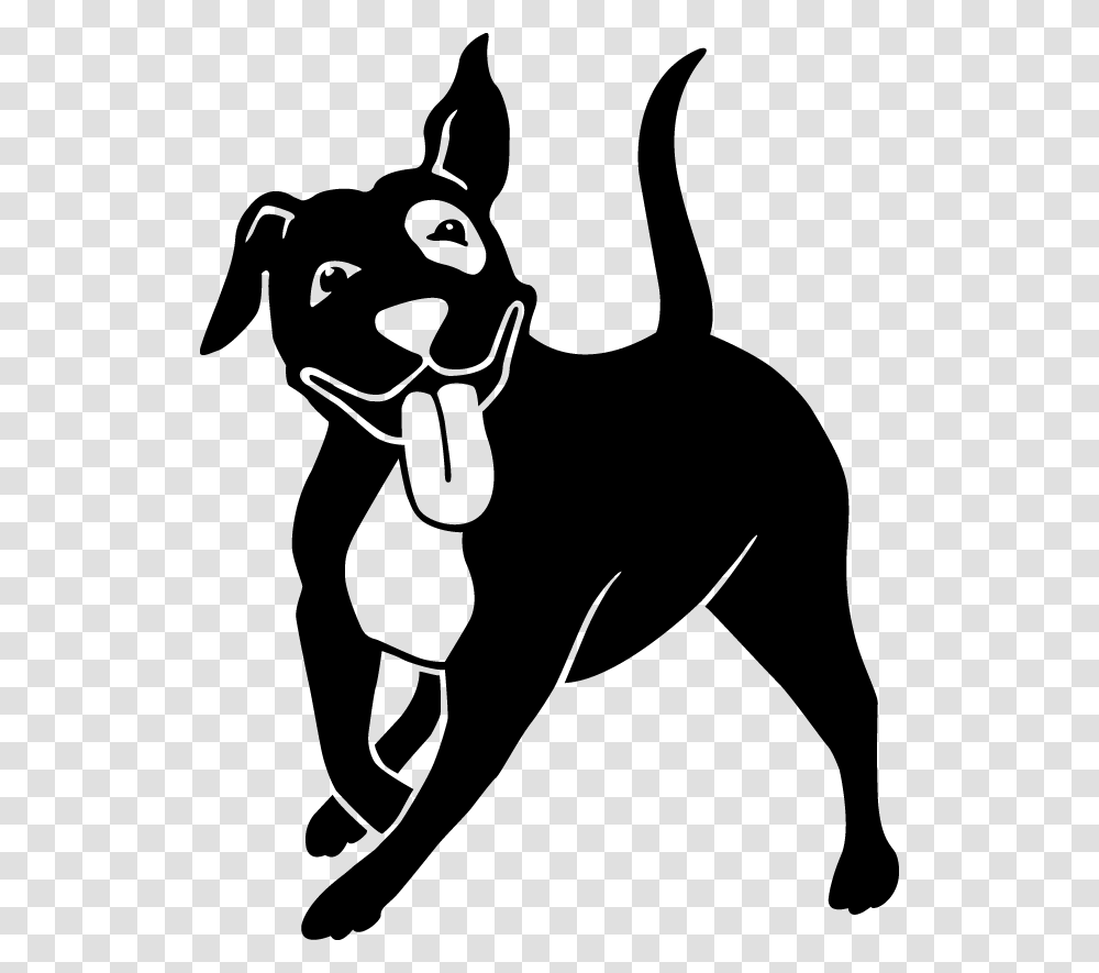 Dog Clipart Gsp Dogs Black And White, Mammal, Animal, Wildlife, Elephant Transparent Png