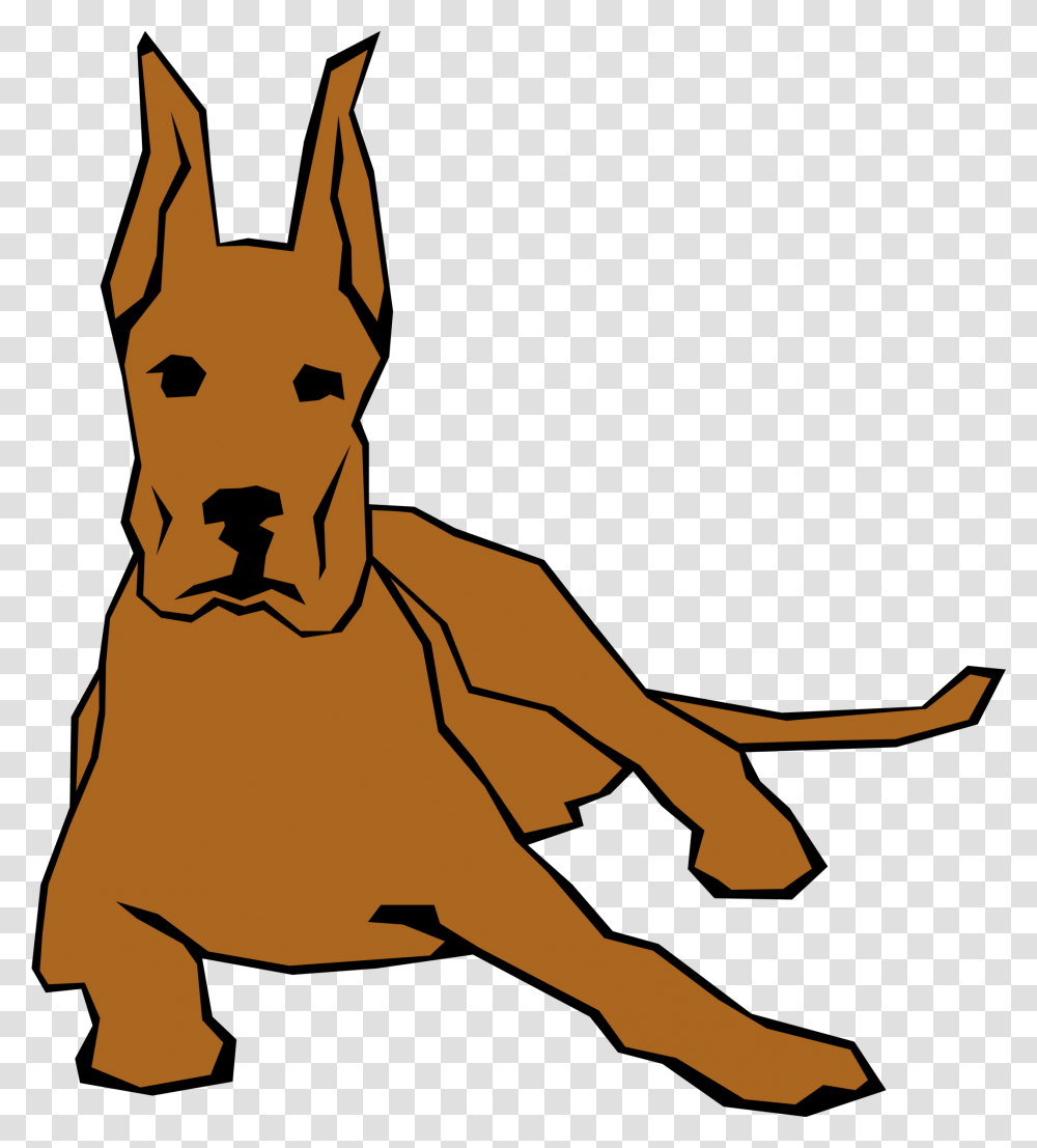 Dog Clipart Simple, Mammal, Animal, Wildlife, Person Transparent Png