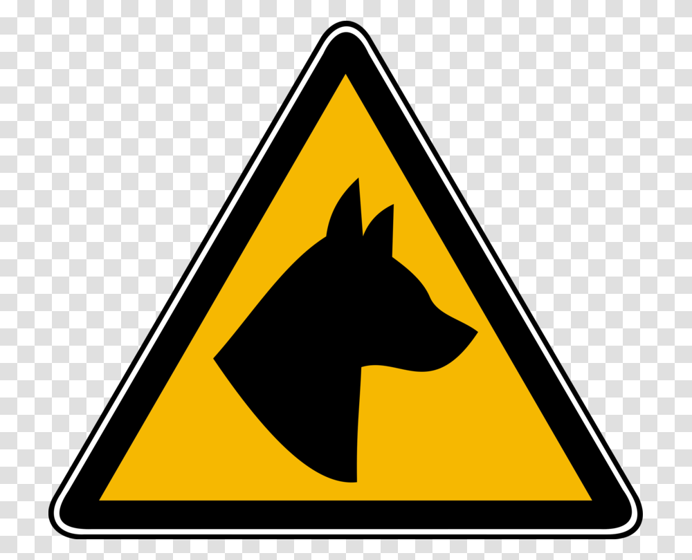 Dog Computer Icons Hazard Symbol Download, Sign, Road Sign Transparent Png