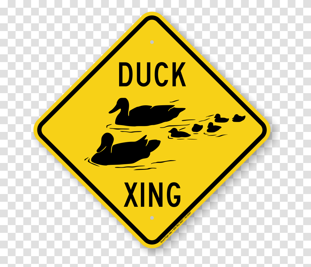 Dog Crossing Sign, Bird, Animal, Road Sign Transparent Png