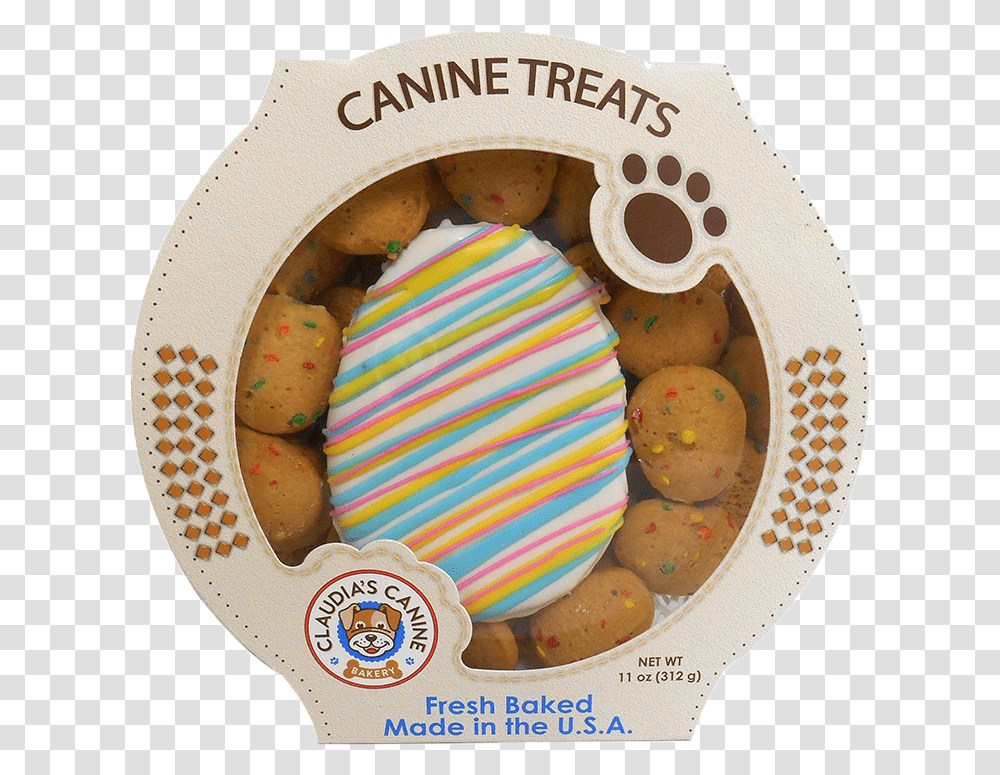Dog Easter Basket Claudias Canine Bakery, Egg, Food, Sweets, Confectionery Transparent Png