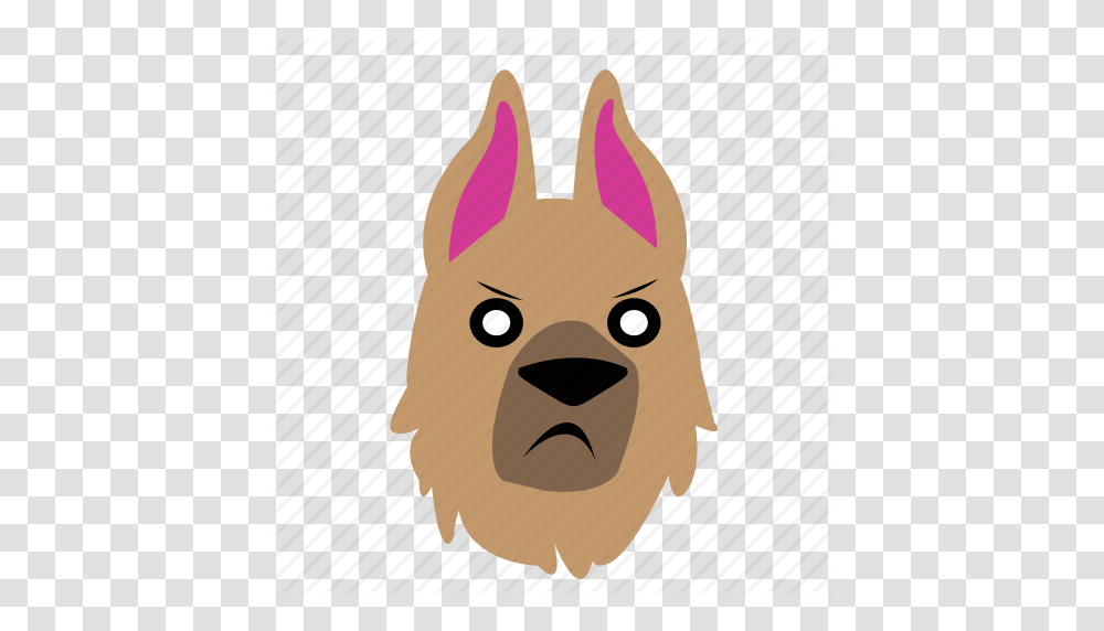 Dog Emoji Graphic Mad Sticker Icon, Mouth, Lip, Tree, Plant Transparent Png