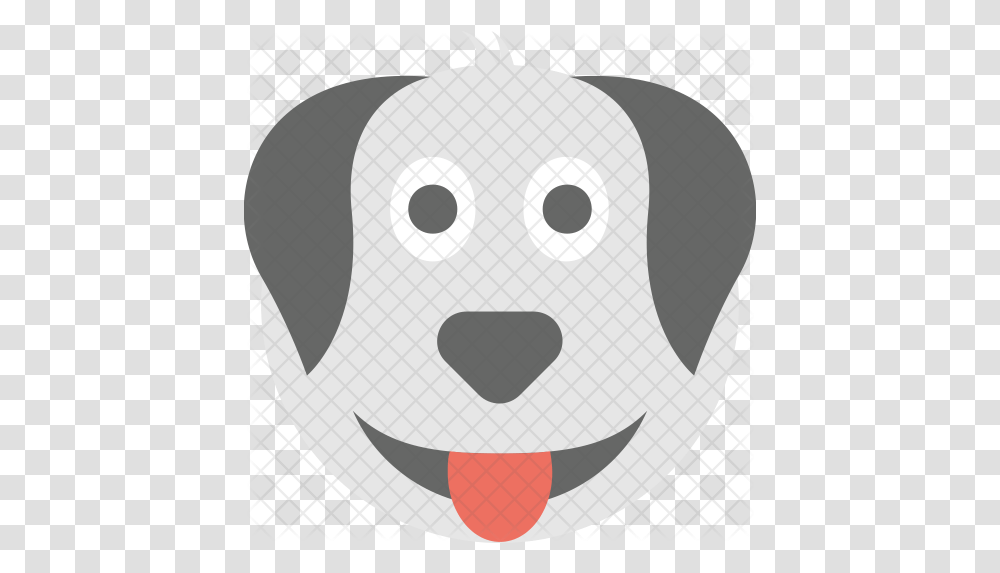 Dog Emoji Icon Cartoon, Sphere, Ball, Badminton, Sport Transparent Png
