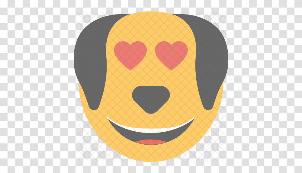 Dog Emoji Icon Smiley, Animal, Mammal, Clothing, Symbol Transparent Png