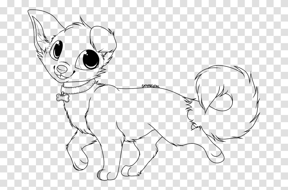 Dog Emoji Lineart Line Art, Outdoors, Nature, Astronomy, Outer Space Transparent Png