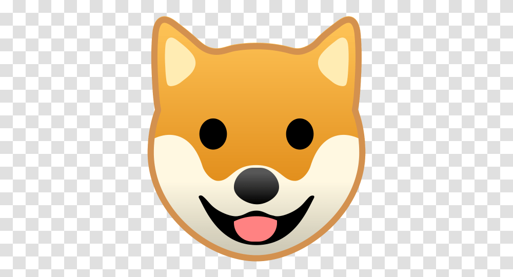 Dog Face Icon Noto Emoji Animals Nature Iconset Google Dog Emoji, Label, Text, Mammal, Pet Transparent Png