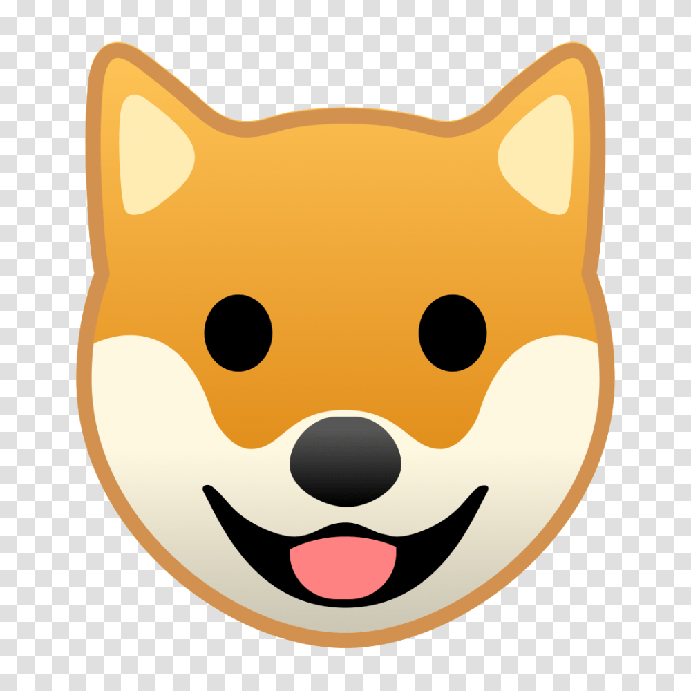 Dog Face Icon Noto Emoji Animals Nature Iconset Google, Label, Pet, Mammal Transparent Png