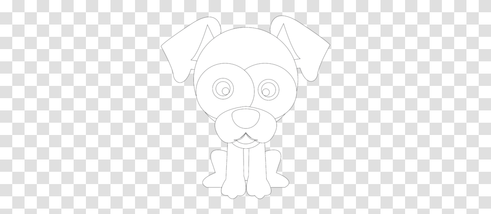 Dog Flat Design Vector Icon Outline Dot, Light, Hand, Rattle Transparent Png