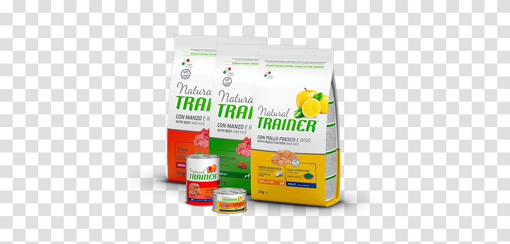 Dog Food Novafoods Trainer, Flyer, Plant, Label Transparent Png