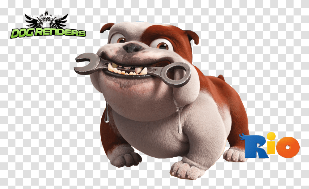 Dog From Rio, Plush, Toy, Teeth, Mouth Transparent Png