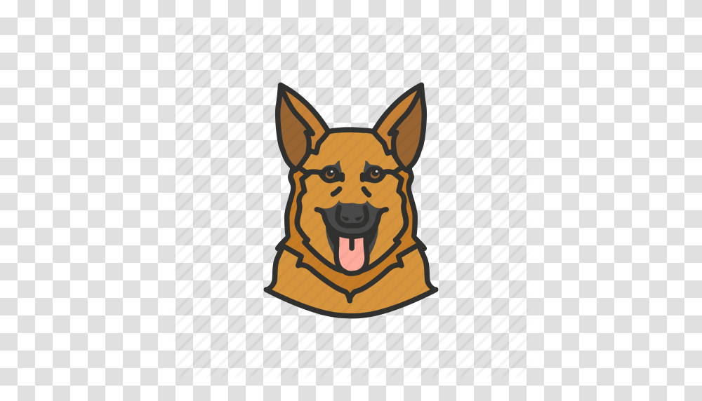Dog German Shepard Police Dog Icon, German Shepherd, Pet, Canine, Animal Transparent Png