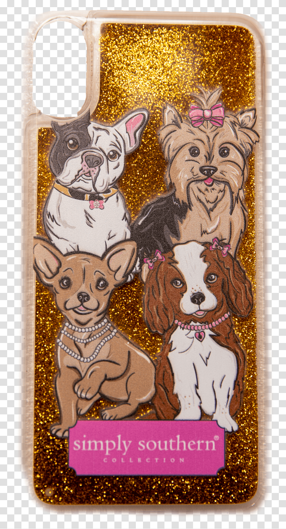 Dog Gold Glitter Phone CaseClass Lazyload Lazyload Cartoon Transparent Png