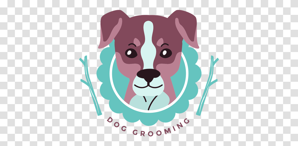 Dog Grooming Logo Pet Groomer Logo, Mammal, Animal Transparent Png