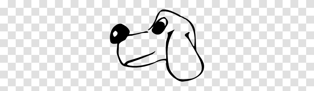 Dog Head Clip Art Free Vector, Stencil, Animal, Outdoors, Drawing Transparent Png