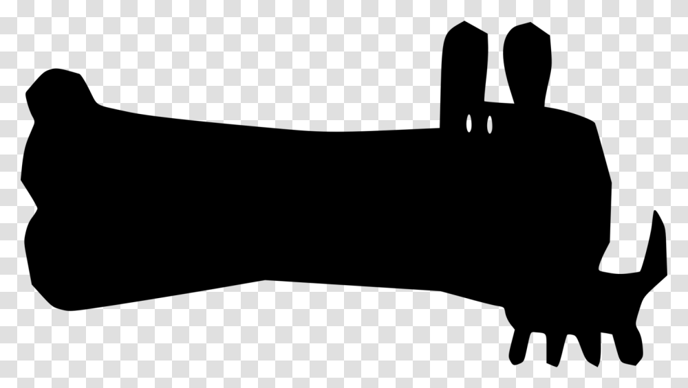 Dog Head Silhouette Silhouette, Gray, World Of Warcraft Transparent Png