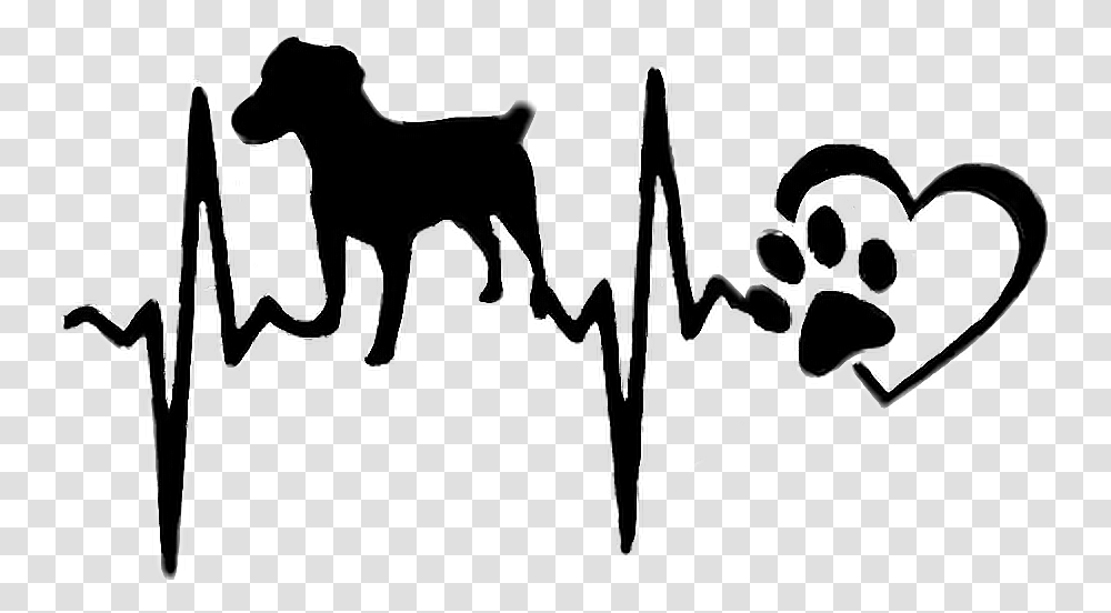 Dog Heartbeat Rhythm, Horse, Mammal, Animal, Stencil Transparent Png