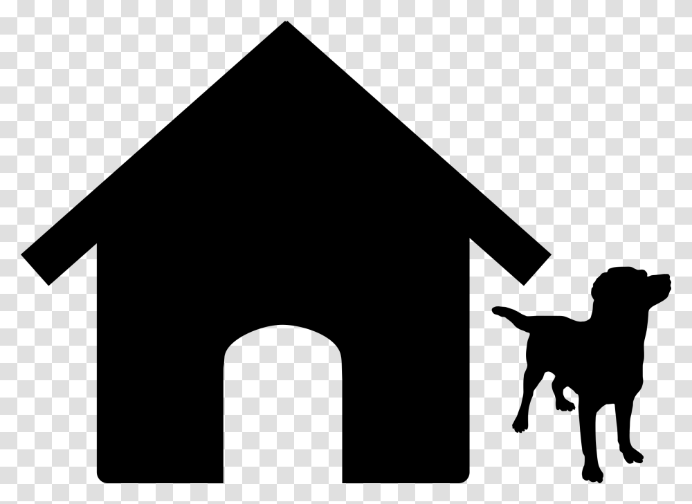 Dog House Clip Art Black And White, Gray, World Of Warcraft Transparent Png