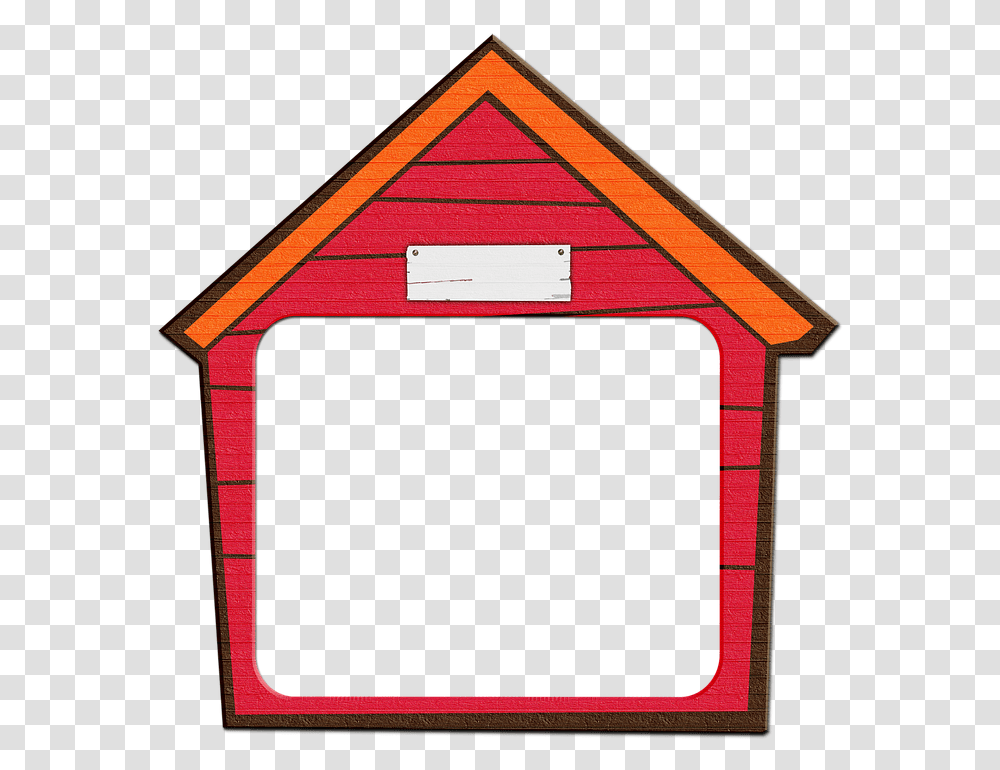 Dog House Frame Wood Doghouse Frame Dog House Dog, Mailbox, Letterbox, Den, Outdoors Transparent Png