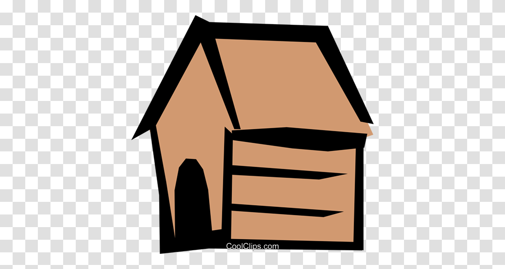 Dog House Royalty Free Vector Clip Art Illustration, Mailbox, Letterbox, Cardboard, Carton Transparent Png