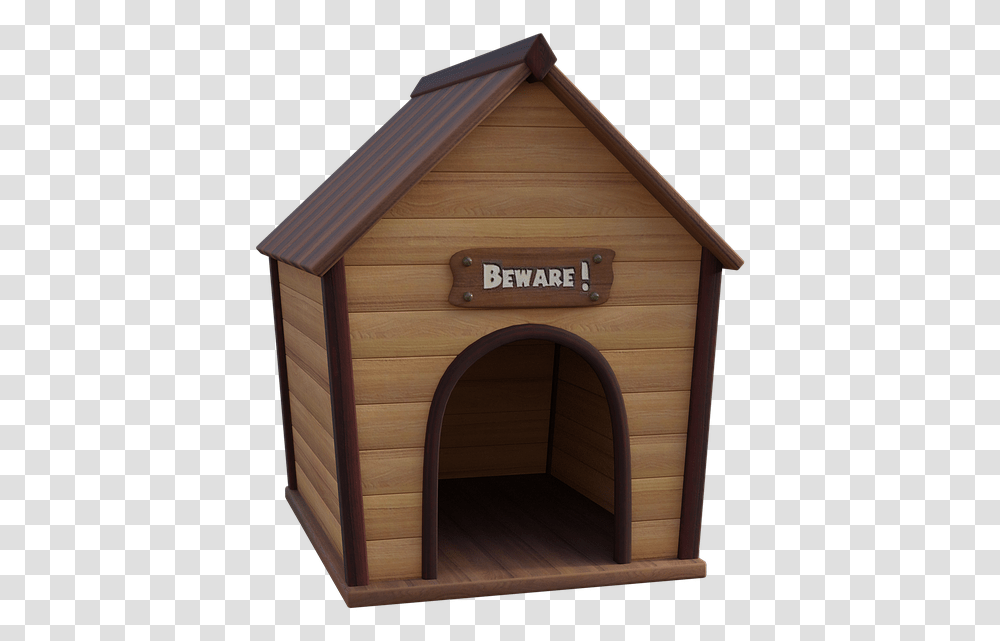 Dog House Sign Beware Wooden Door Sleep Home, Kennel Transparent Png