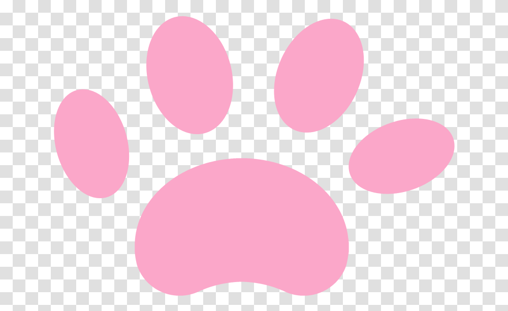 Dog Icon Pink, Footprint Transparent Png