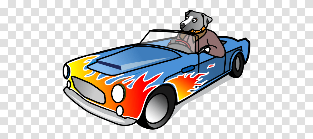 Dog In Sports Car Clip Art Vector Clip Art Clip Art Sports Car, Vehicle, Transportation, Race Car, Label Transparent Png