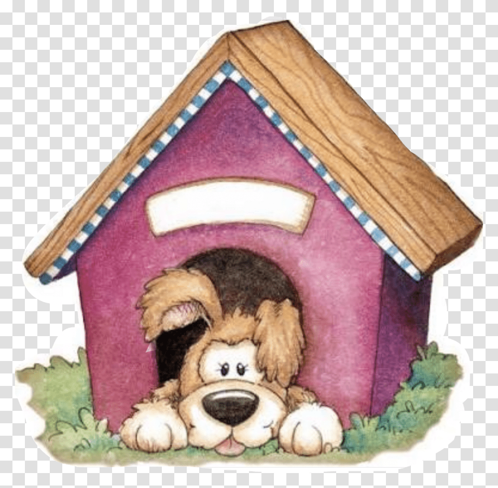 Dog Inside The Dog House Clipart Download Dog In The House Clipart, Den, Icing, Cream, Cake Transparent Png