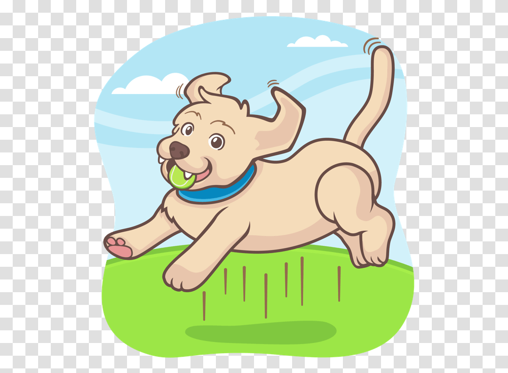 Dog Jumping And Catching A Tennis Ball Dog With A Ball Clipart, Puppy, Pet, Canine, Animal Transparent Png