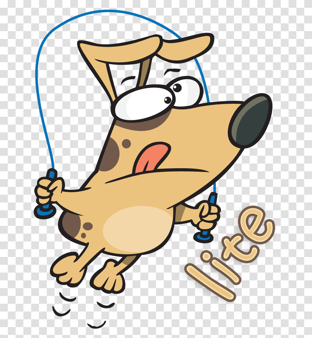 Dog Jumping Rope Clipart Download Jump Dog Clip Art, Face, Head, Leisure Activities Transparent Png