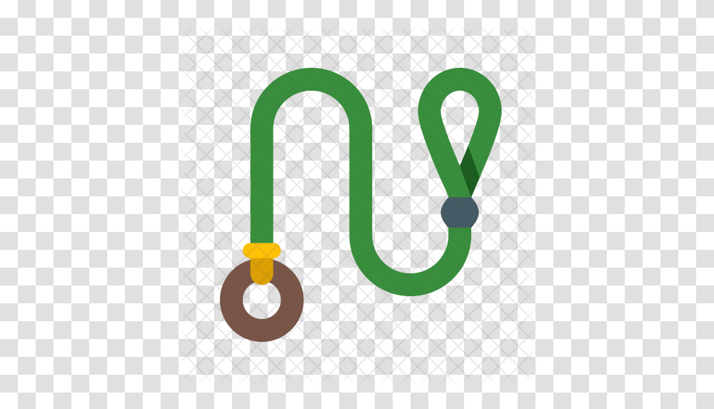 Dog Leash Icon Of Flat Style Illustration, Word, Text, Light, Symbol Transparent Png