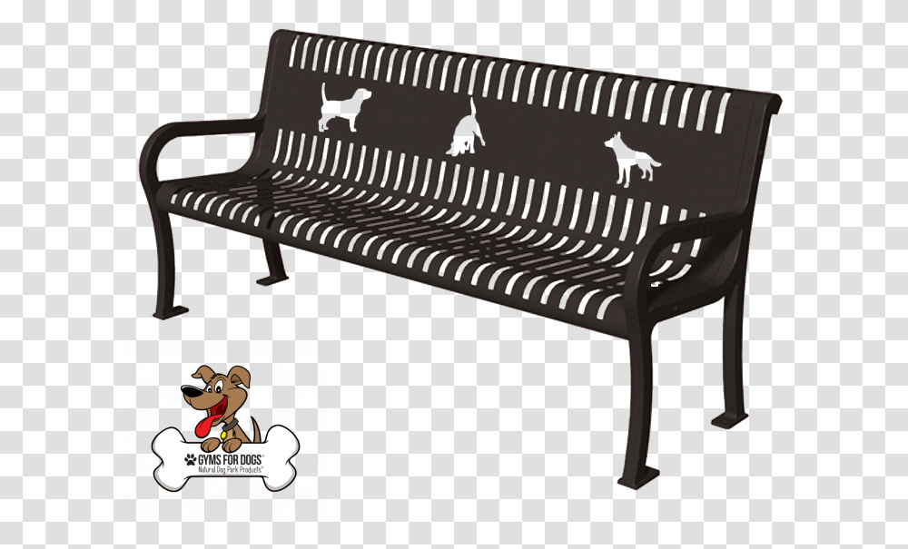 Dog Park Bench, Furniture Transparent Png