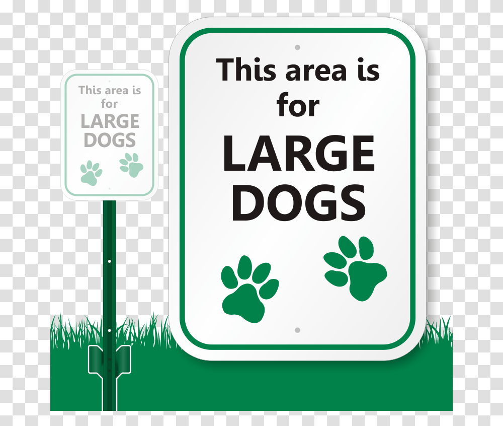 Dog Park Clipart, Sign, Road Sign Transparent Png