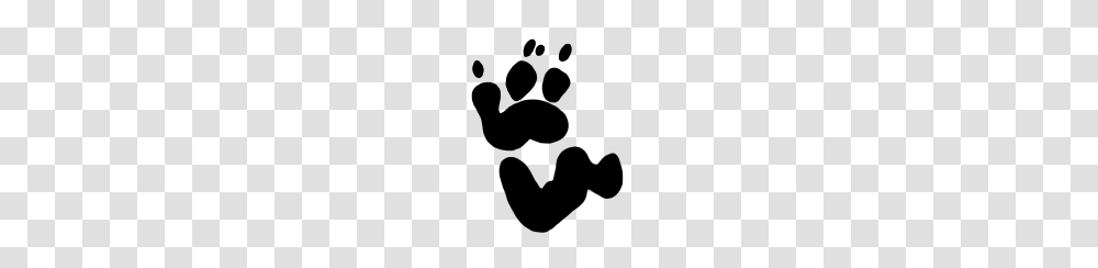 Dog Paw Print Free Download Clip Art, Person, Hug, Silhouette, Dance Pose Transparent Png