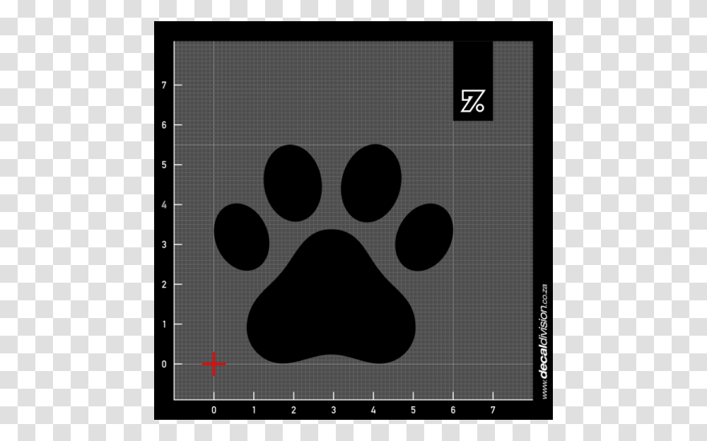 Dog Paw Print Sticker, Footprint, Monitor, Screen, Electronics Transparent Png