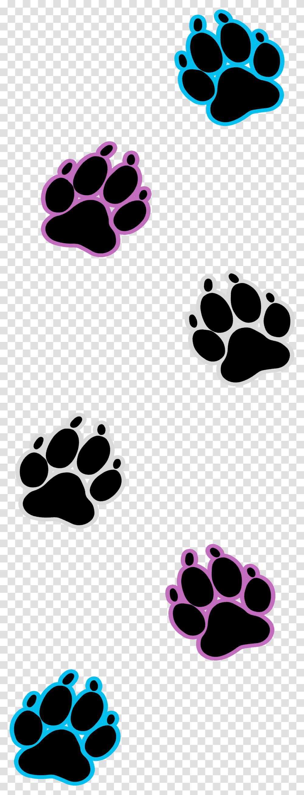 Dog Paw Prints Free Paw Background With Dog, Footprint Transparent Png – Pngset.com