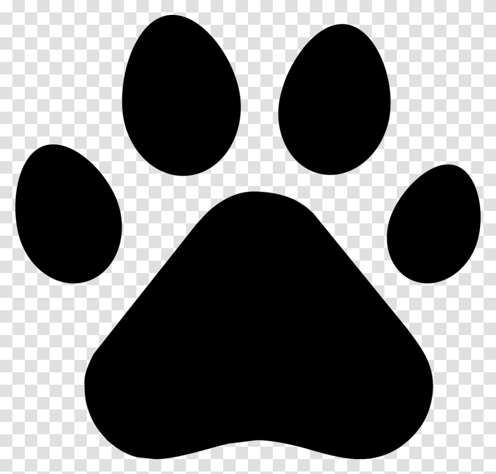 Dog Paw Silhouette Clip Art, Footprint, Hook, Stencil Transparent Png