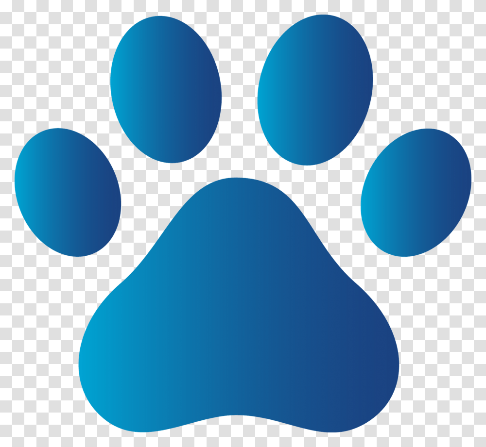Dog Paw Silhouette Group With Items, Balloon, Footprint, Hook Transparent Png