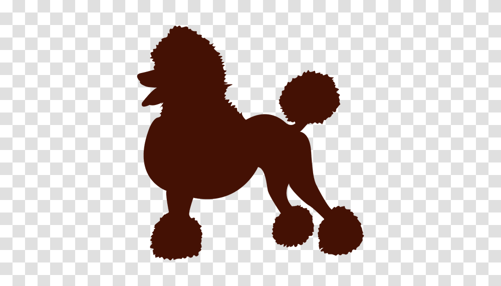 Dog Poodle Silhouette, Animal, Mammal, Horse Transparent Png