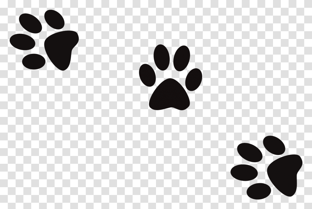 Dog Print Cat Footprint Banner Black And White Files Dog Foot Print, Flower, Plant, Blossom, Mammal Transparent Png